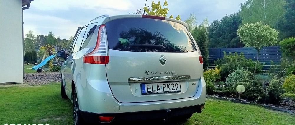 Renault Grand Scenic cena 40900 przebieg: 123000, rok produkcji 2015 z Łask małe 466